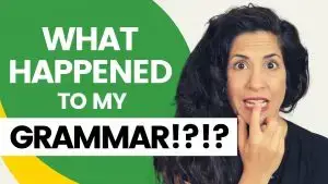 In this episode I share a method that will help you to make less Grammar mistakes as you speak English.