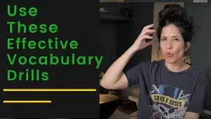 In this episode I share with you an in-depth vocabulary exercise that will help you learn and remember words and use them frequently. I based these drills on the understanding that there are many words you know but never use, for several reasons.