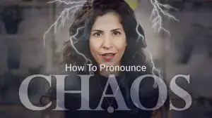 In this video you'll learn how to pronounce the word 'chaos' and what is the secret sound that makes the pronunciation of this word a lot easier!