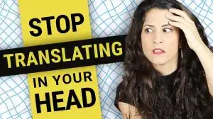 If you get stuck when you speak because you find yourself translating to English in your head, watch this video to learn 5 easy-to-apply tactics that’ll help you overcome this challenge, and help you start thinking in English.