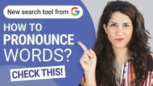 In this video, I’m going to tell you about a new free tool Google has recently launched that is going to help you pronounce words clearly and accurately, and that I had the privilege to help develop.