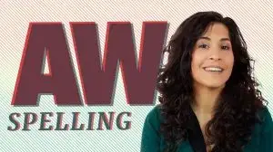How to pronounce words with ‘aw’ spelling as in law, saw and awesome.
