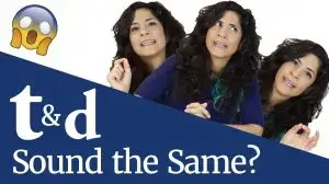 When t's and d's appear between vowels they sound the same, and then 'rider' sounds like writer, Adam like Atom, and 'at it' sounds like 'add it'.